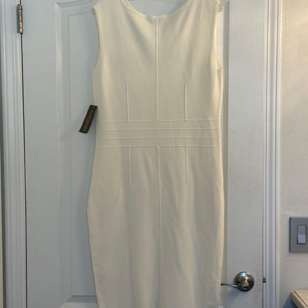 Eva Mendes two piece dress and duster set NWT